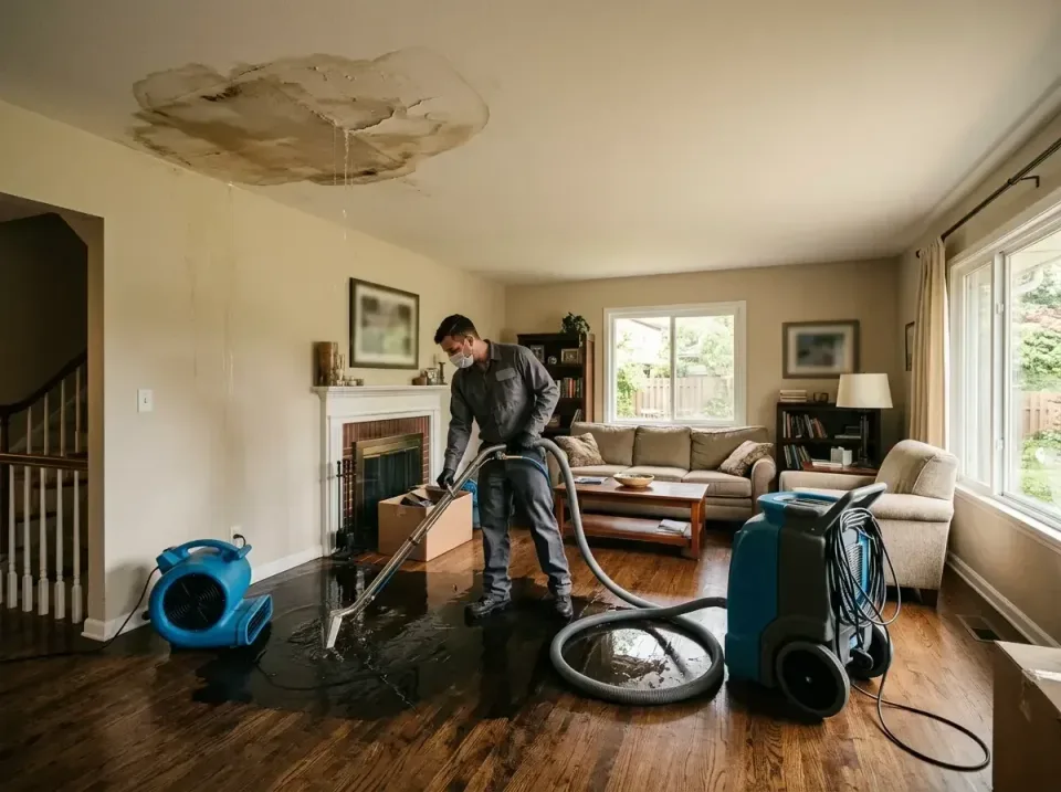 attic-pipe-burst-ceiling-drip-008 — frequently asked questions, Water Damage Restoration & Carpet Care in West Reading, PA
